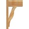 Ekena Millwork Funston Block Rough Sawn Outlooker, Western Red Cedar, 8"W x 16"D x 28"H OUT08X16X28FST05RWR - alternate 2
